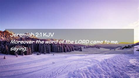 Jeremiah Kjv Desktop Wallpaper Moreover The Word Of The Lord Came