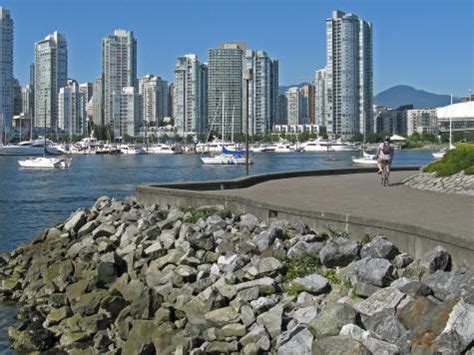 False Creek in Vancouver Canada - Landmark Attraction