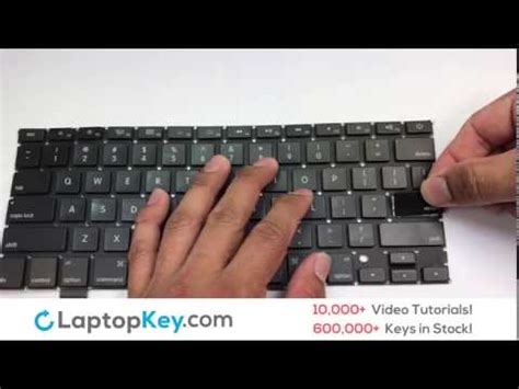 How To Fix Macbook Air Keyboard Key A A Mc Ll Youtube