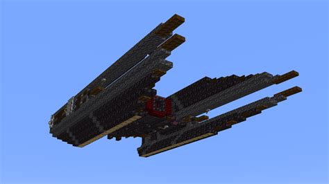 Kylo Ren´s Tie Silencer Tie Space Superiority Fighter Class 2 1 Modell R Minecraftbuilds