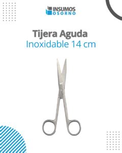 Tijera Aguda 14 Cm Insumos Osorno