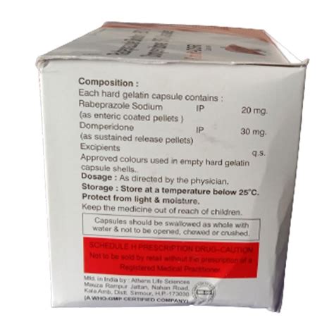 Rabnit Dsr Rabeprazole Domperidone Capsule X Capsules