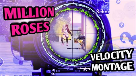 Million Roses Velocity Montage Pubg Mobile Itsrambo Youtube