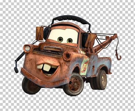 Mater Lightning McQueen Cars 2 Pixar PNG Automotive Design