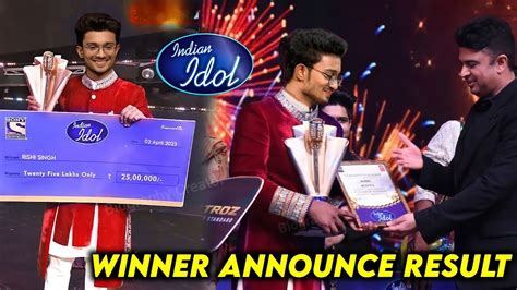 Winner Result Announce Of Indian Idol Season 13 Indian Idol 2023