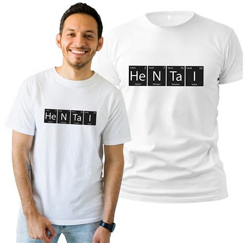 Koszulka M Ska Bia A Bawe Niana T Shirt Na Prezent Urodzinowy Hentai Xl Plexido Moda Sklep