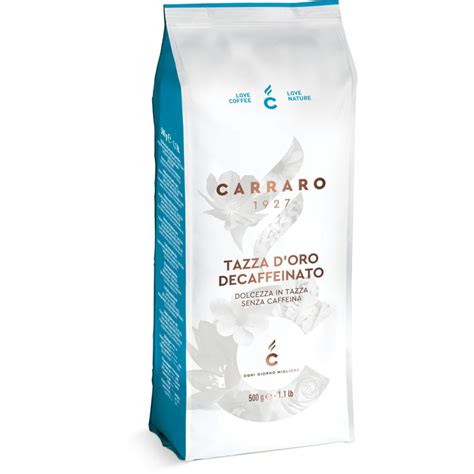 Carraro Tazza D Oro Decaffeinato Kofeiiniton Kahvi G