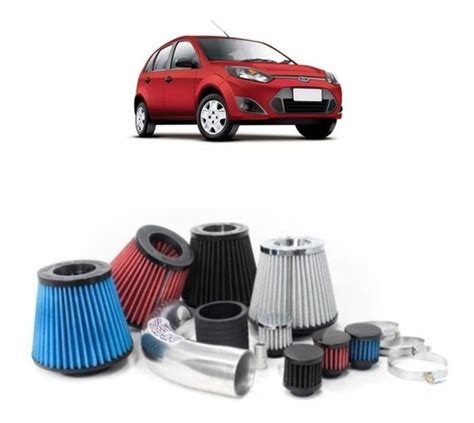 Kit Intake Filtro Esportivo Ford Fiesta 1 6 Zetec Rocam 2000