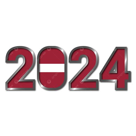 2024 Latvia Flag Artfont Vector 2024 2024 Latvia Latvia 2024 Png And