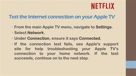 Ppt Call Steps To Fix Netflix Issues On Your Apple Tv