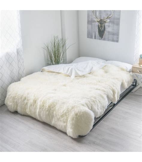 Ivory White Extra Large Sheepskin Rug Octo X Ft Sheepskin Town