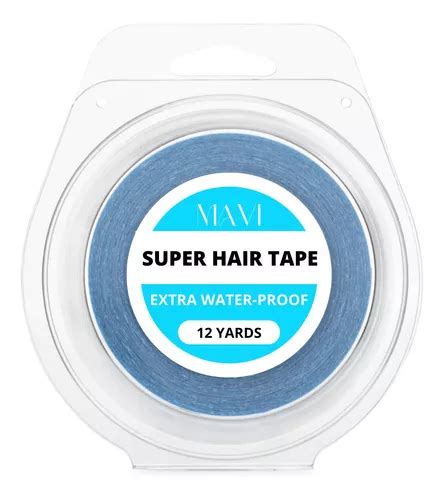 Fita Adesiva Azul Pr Tese Capilar Mega Hair Metros X Cm Frete Gr Tis