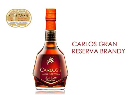 CARLOS I GRAN RESERVA BRANDY Boutzounis Wines Spirits Import