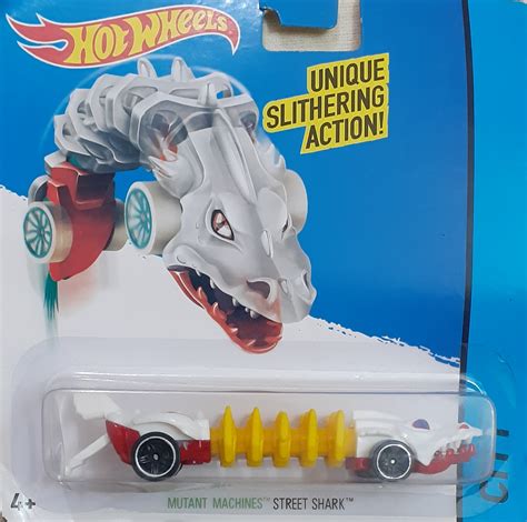 Buy Hot Wheels Mutant Street Shark Pcs Power Tread Machine Vehicle Set Of Online