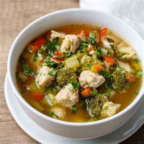 Chicken Bone Broth Soup (Keto-friendly) - Keto Pots