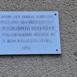 Xavéri Szent Ferenc kápolna Törökbálint galéria