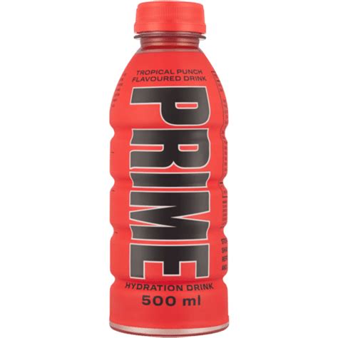 Prime Hydration Tropical Punch Sports Drink 500ml Prime Drink