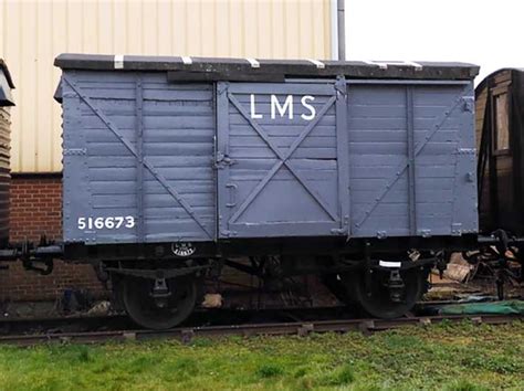 No 516673 Lms Goods Van Didcot Railway Centre