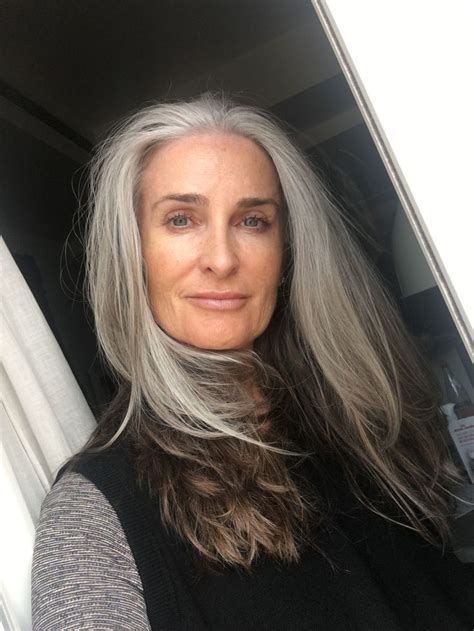 Pin By Caroline Labouchere On Gorgeous Grey Hair Long Gray Hair Gorgeous Gray Hair Long