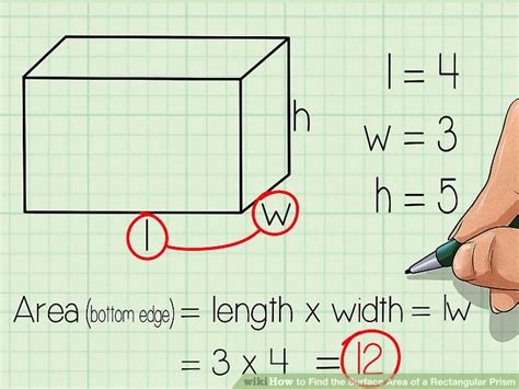 Example Of Surface Area Of Rectangular Prism