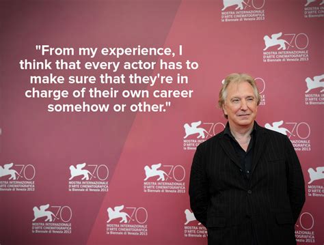 Most Inspiring Quotes By Alan Rickman