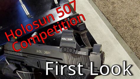 2023 Shot Show Holosun 507 Competition Optic YouTube