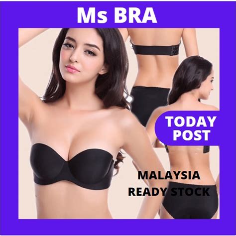 Ready Stock Women Bra Seamless Gathered Underwear Lingerie Nightwear Seluar Dalam Wanita