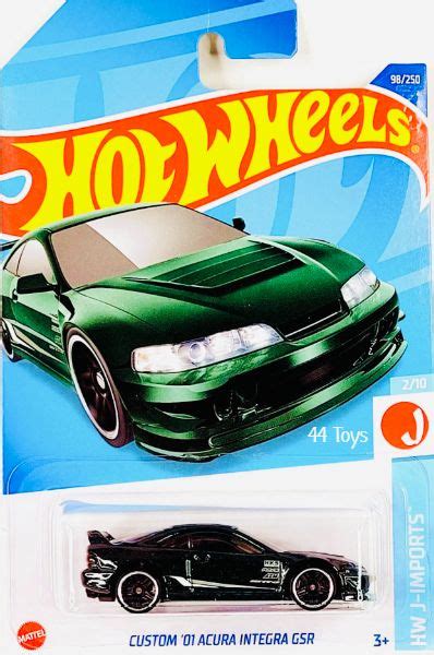 Машинка Hot Wheels Custom ACURA INTEGRA GSR HW J IMPORTS Хот Вилс купить с доставкой по