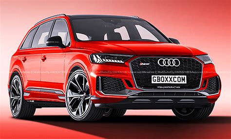 Audi Rs Q7 Illustration Autozeitungde