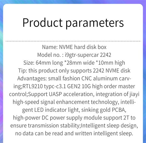 JEYI i9 GTR NVME Aluminium TYPEC3.1 Mobile Hdd Box Optibay HDD ...