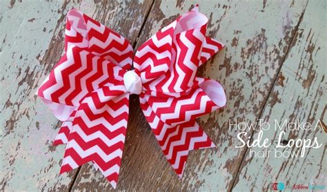 How To Make A Flower Loop Hair Bow The Ribbon Retreat Blog