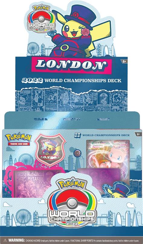 REBEL Hurt Pokémon TCG World Championships Decks 2022 Display 8 sztuk