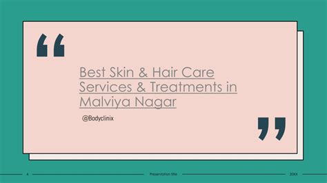 Ppt Best Skin Hair Care Services Treatments In Malviya Nagar