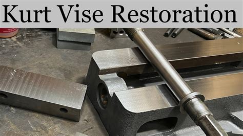 Kurt Vise Restoration Part 2 I Use The Surface Grinder And Test Different Surface Finish