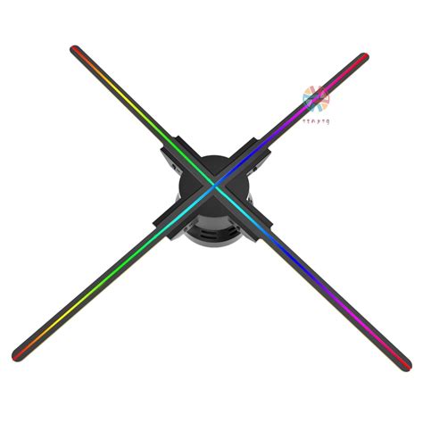 EVET OFST F52 3D Hologram Projector Advertising Display Fan Wall Mounted Player 3D Naked Eye 2K