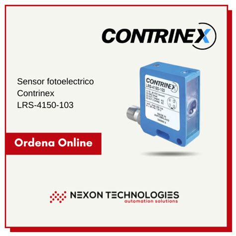 Sensor Fotoelectrico Contrinex Lrs Nexon Technologies