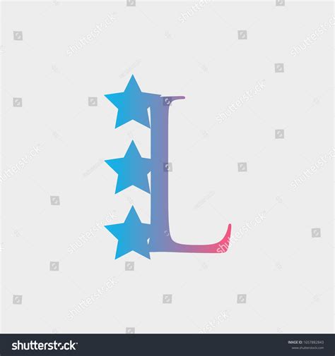 Logo Star Letter L Vector Design Stock Vector (Royalty Free) 1657882843 ...