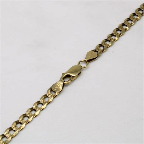 10k Yellow Gold Cuban Link Chain | 22" | – 100 Ways