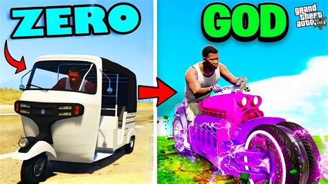 Franklin Upgrading ZERO To GOD SUPER CAR In GTA 5 YouTube