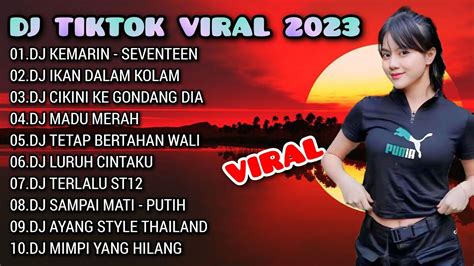 DJ TIKTOK VIRAL 2023 DJ KEMARIN SEVENTEEN DJ IKAN DALAM KOLAM