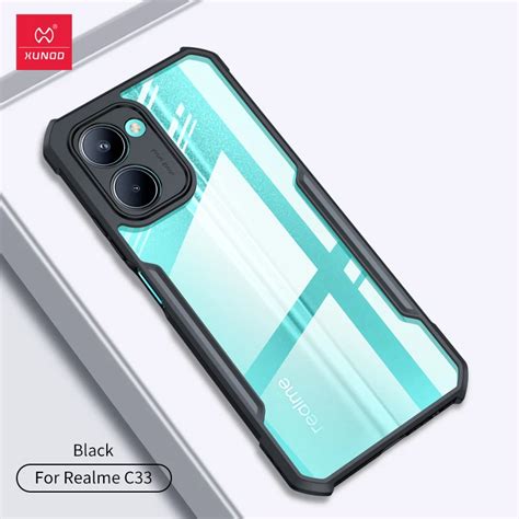 Xundd For Realme C33 Case Airbags Bumper Shockproof Shell Camera Lens