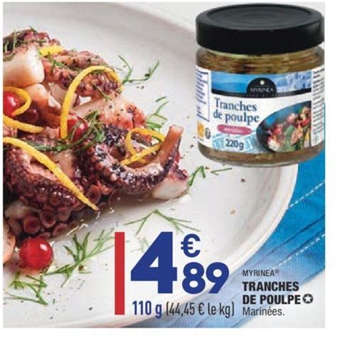 Promo Tranches De Poulpe Chez Aldi