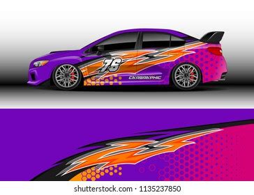 Car Decal Graphic Vector Truck Cargo Stock Vector Royalty Free 1135237919