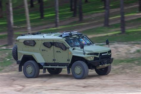 Plasan From Israel Unveils Its New StormRider 4x4 Light Armored Vehicle