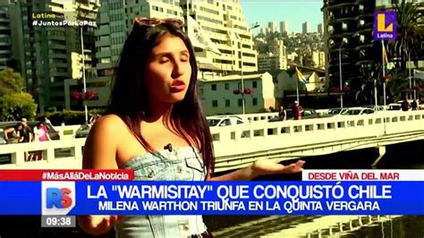 Milena Warthon La Cantante Peruana Relata El Origen De Su Tema ‘warmisitay Video Farándula