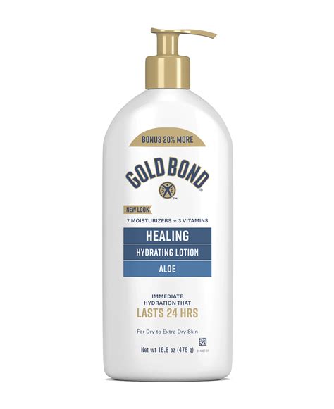 Healing Hydrating Body Lotion Cream Gold Bond Skin Care Products