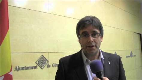 Carles Puigdemont Alcalde De Girona YouTube