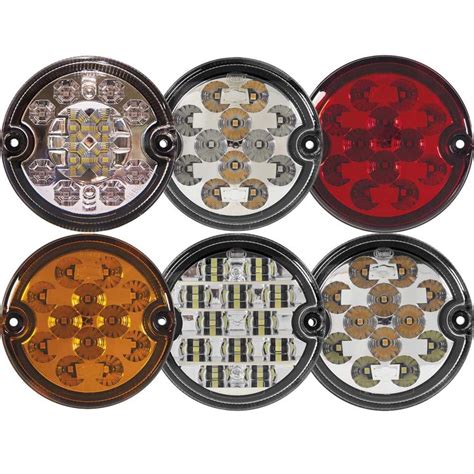 Led Rear Lamps Round Mm Werkenbijlicht