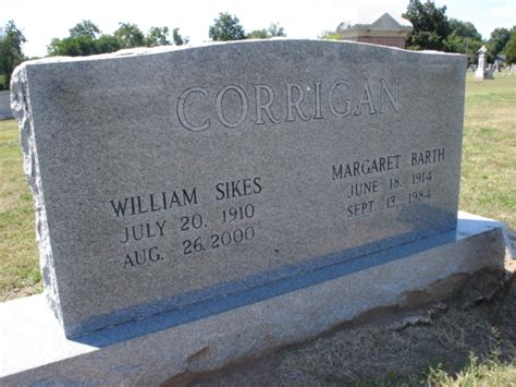 William Sikes Corrigan Find A Grave Memorial