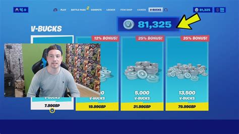 Buying 50000 V Bucks Again I Now Have 81000 Vbucks In My Fortnite